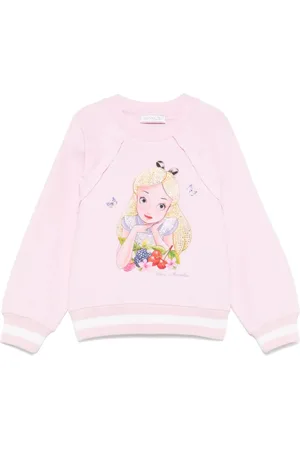 MONNALISA X Disney cartoon print sweatshirt