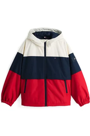 Tommy Hilfiger Logo-embroidered padded jacket