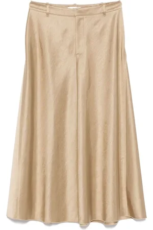 Vince Satin midi skirt