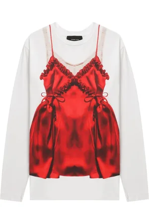 Simone Rocha Negligee printed t-shirt