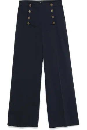 Etro Pegaso-buttons trousers