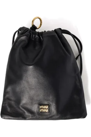 Miu Miu Logo patch pouch