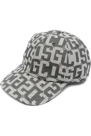 GCDS Logo-print cotton cap