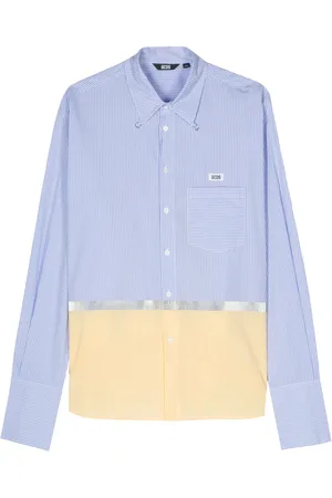 GCDS Striped tape shirt