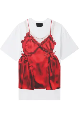 Simone Rocha Negligee printed t-shirt