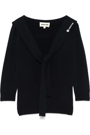 Shushu/Tong Tie-fastening sweater