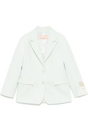Elisabetta Franchi Logo-patch blazer