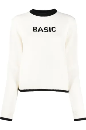 GCDS Basic patterned-jacquard jumper