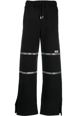 GCDS Rhinestone-embellished trousers
