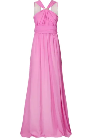 Liu Jo Draped-detail evening dress