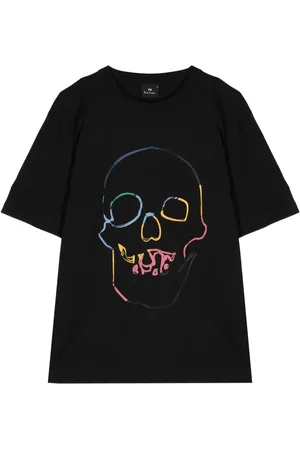 Paul Smith Skull-print cotton T-shirt