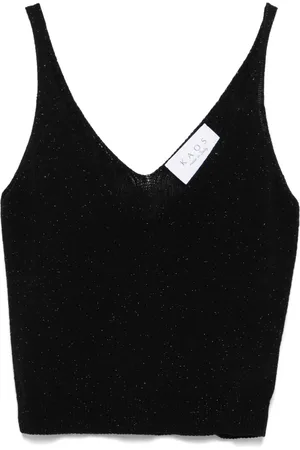 Kaos Metallic-threading tank top