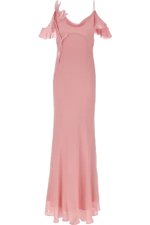 Self-Portrait Georgette Flower maxi dress