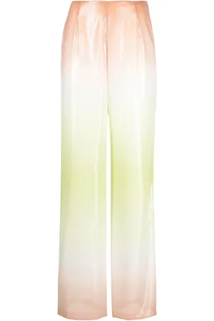GCDS Gradient-effect sequinned trousers
