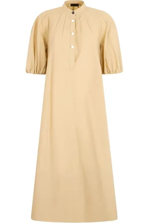 Liu Jo Puff-sleeve belted dress