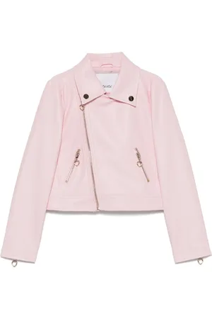 MISS GRANT Faux-leather jacket