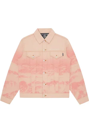 Billionaire Boys Club Mountain-print denim jacket