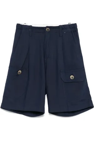 Paolo Pecora Pleat-detail shorts
