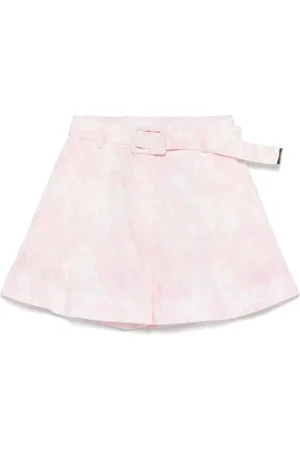 MISS GRANT Floral-print shorts