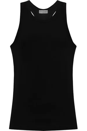 YOHJI YAMAMOTO Crew neck tank top
