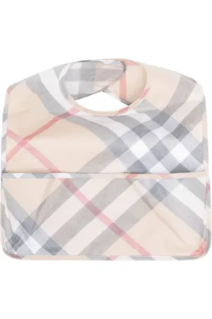 Burberry Check coated bib