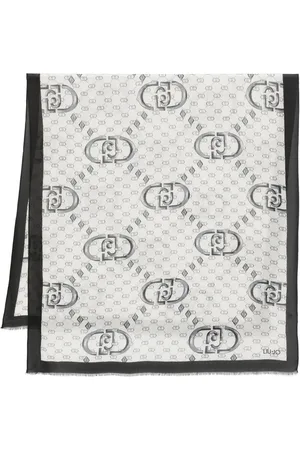 Liu Jo Logo-pattern scarf