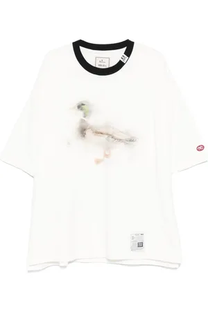 Maison Mihara Yasuhiro Duck-print T-shirt