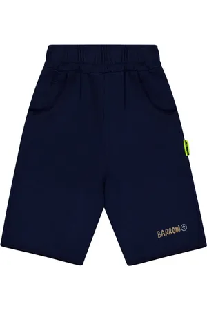 BARROW Logo-print track shorts