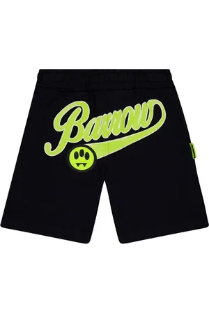 BARROW Logo-print track shorts