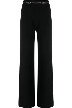 GCDS Bling straight-leg trousers