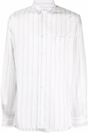 Comme des Garçons Vertical stripe-print shirt