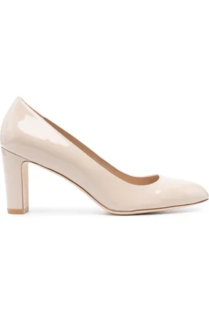Stuart Weitzman Vida 75mm patent leather pumps