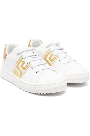 VERSACE Greca-embroidered sneakers