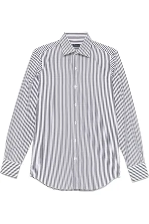 Finamore Striped cotton shirt