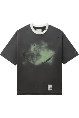 Maison Mihara Yasuhiro Distressed-effect T-shirt