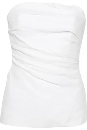 TOVE Izel linen bandeau top