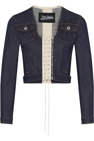 Jean Paul Gaultier Cropped denim jacket