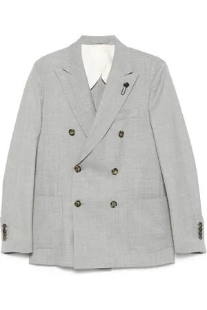 LARDINI Double-breasted blazer