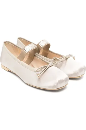 Twin-Set Satin ballet flats