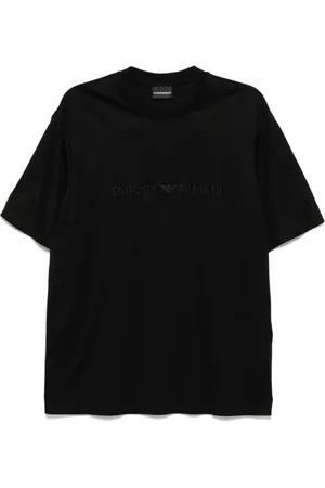Emporio Armani Logo-embroidered t-shirt