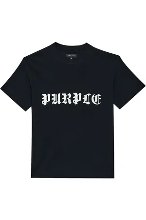 Purple Brand Gothic Wordmark T-shirt