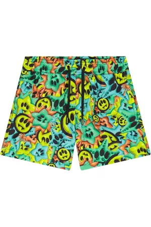 BARROW Graphic-print swim shorts