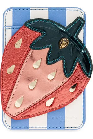 Kurt Geiger Straweberry-motif card holder