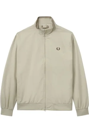 Fred Perry Logo-embroidered bomber jacket