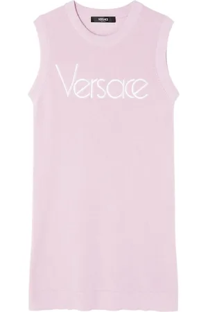 VERSACE 1978 Re-Edition Logo knitted dress