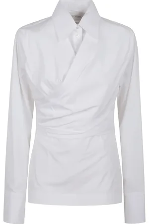 Sportmax Wrap-front long-sleeve top