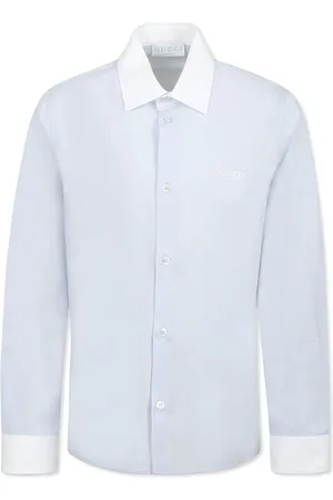 Gucci Contrast-collar shirt