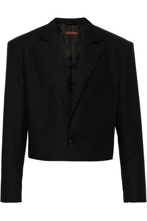 LU’U DAN Slashed cropped blazer