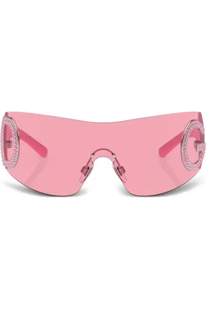 Dolce & Gabbana Re-Edition shield-frame sunglasses
