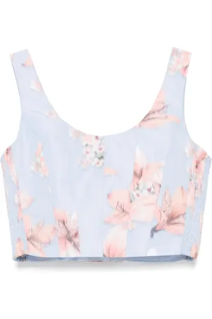 Maje Floral-pint top